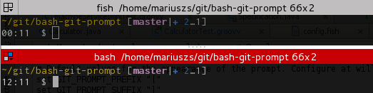 Default bash-git-prompt